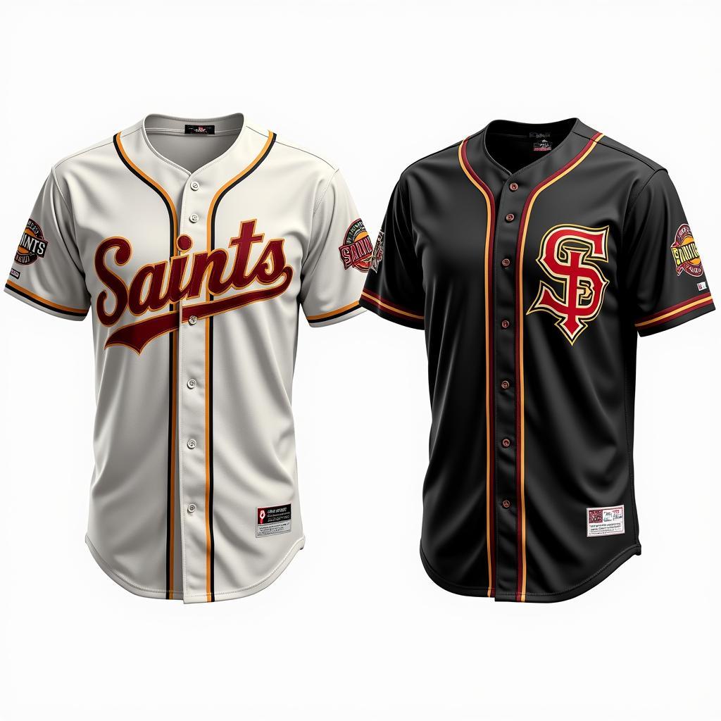 Saints Baseball Jersey: Throwback vs. Modern