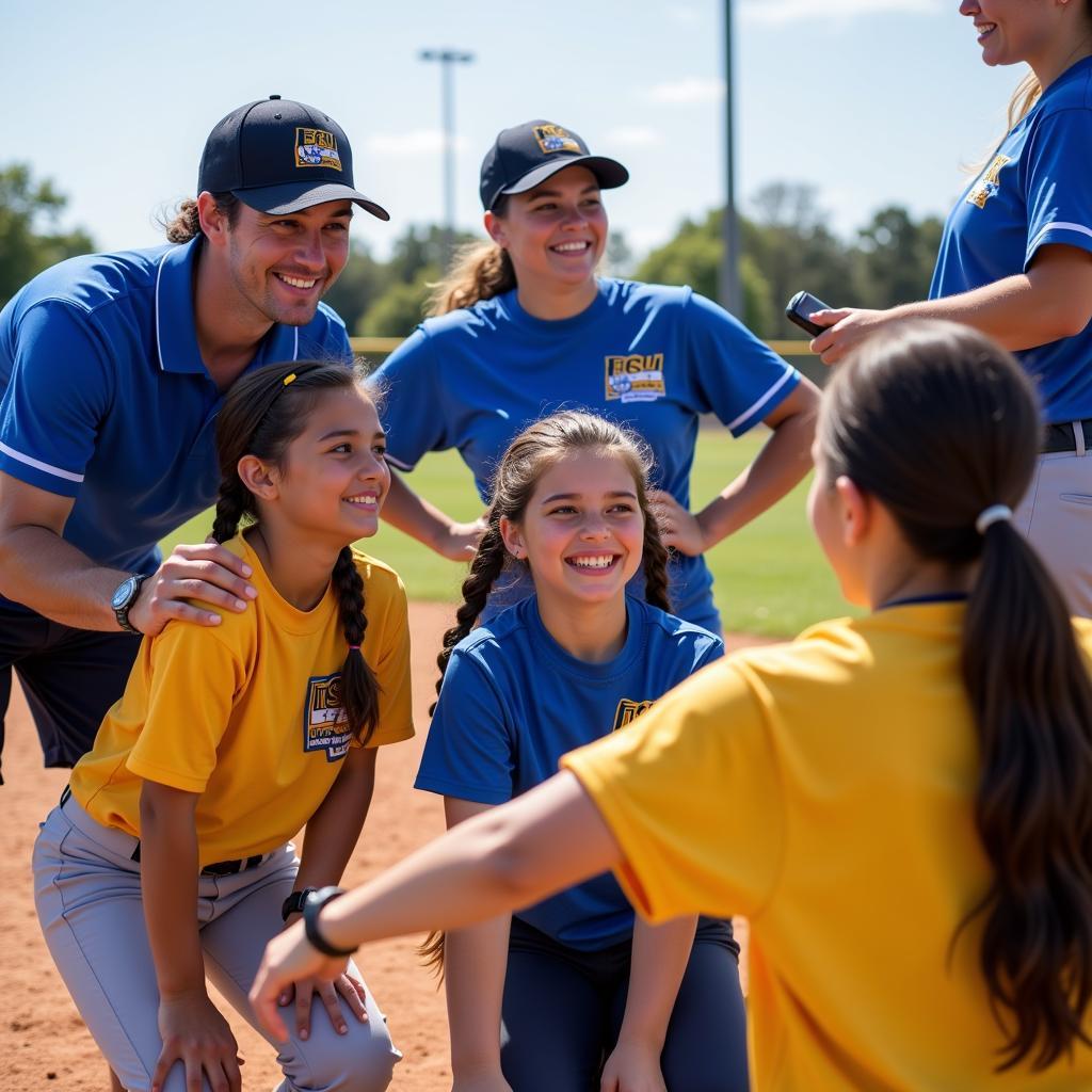 SDSU Softball Camp Coaches