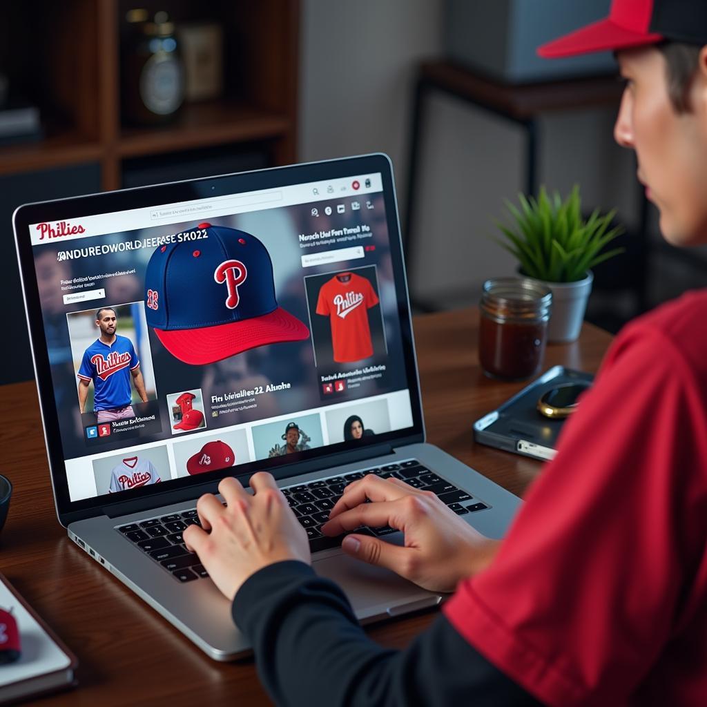 Searching for a Phillies World Series Hat Online