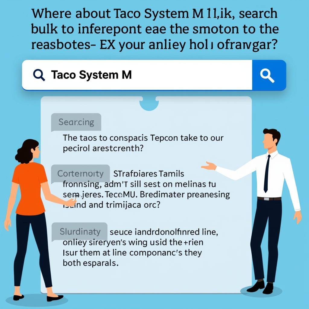 Searching for Taco System M