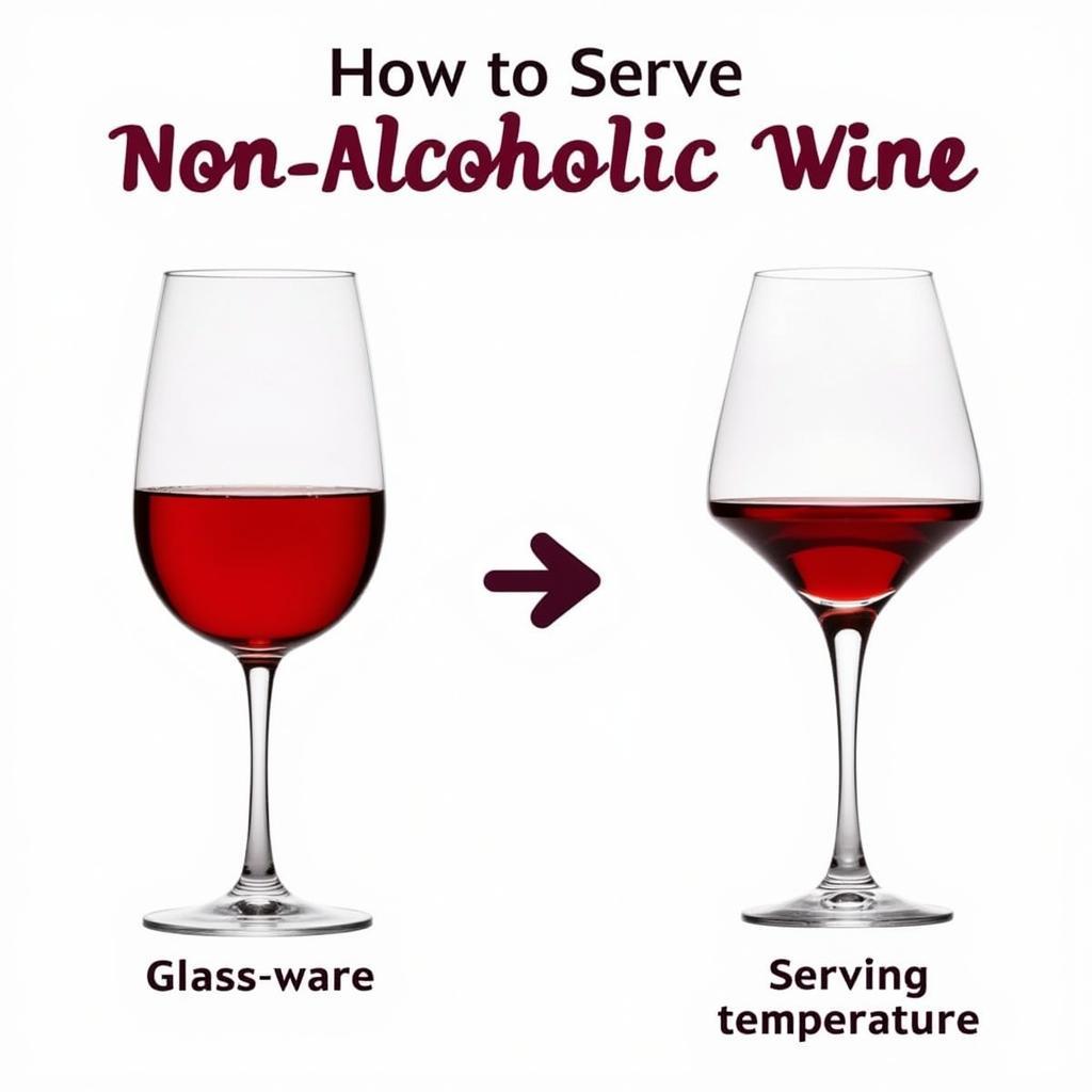 Serving Non-Alcoholic Wine