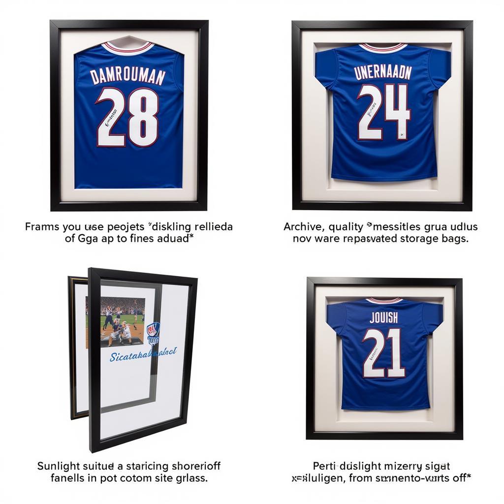 SGA Signed Jersey Display and Storage Options