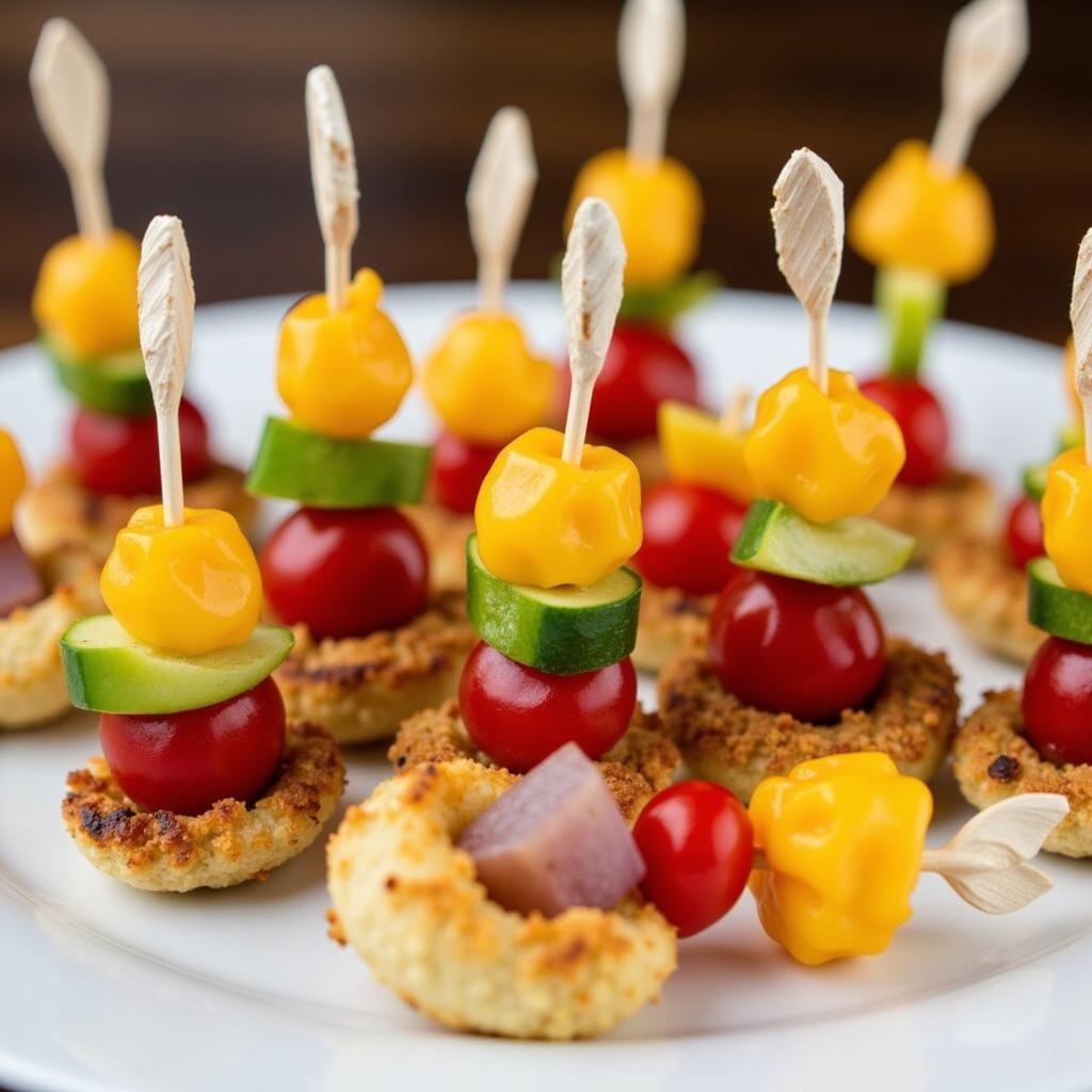 Shell Toothpicks in Appetizers