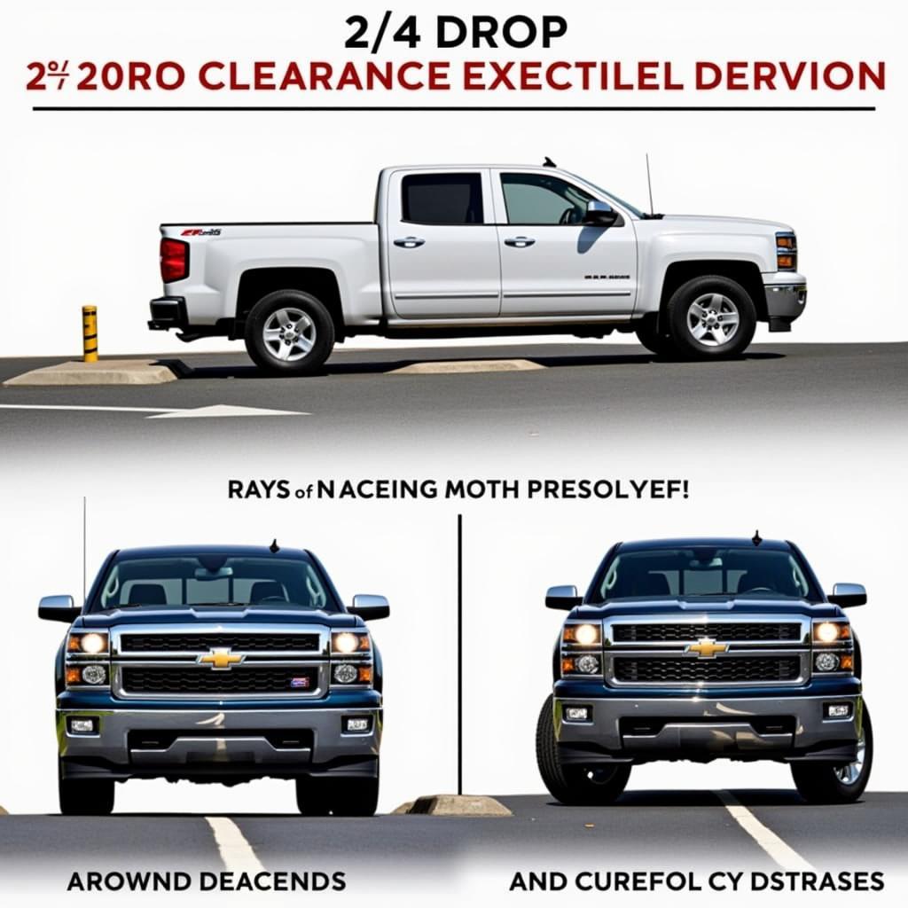 Ground Clearance Considerations for a Silverado 2/4 Drop