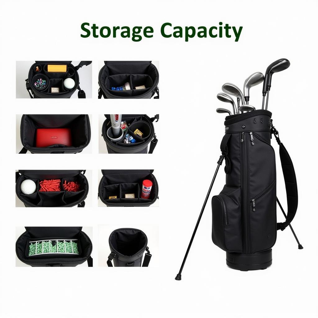 Spacious Single Strap Golf Bag