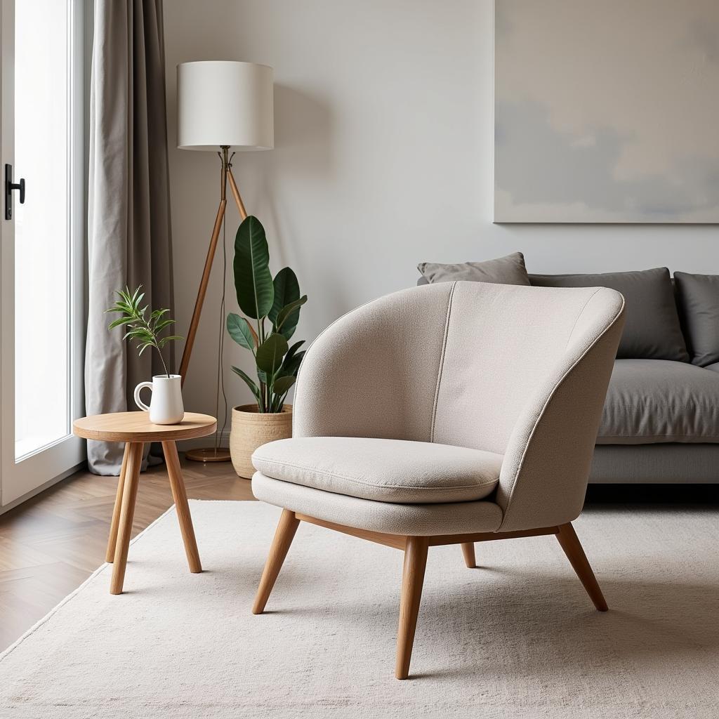 Skyline Furniture Chair in a Modern Living Room