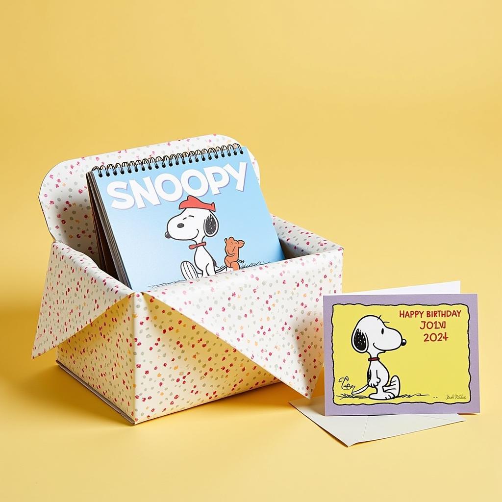 Gifting a Snoopy Calendar