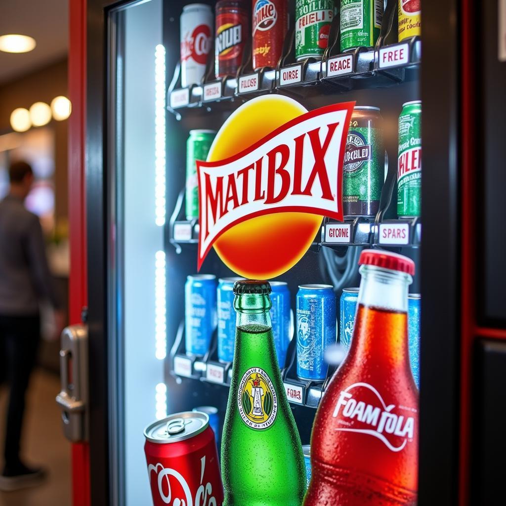 Soda Machine Decal Branding