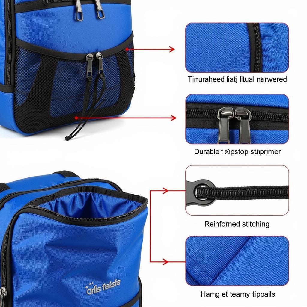 Durable Softball Backpack with Wheels