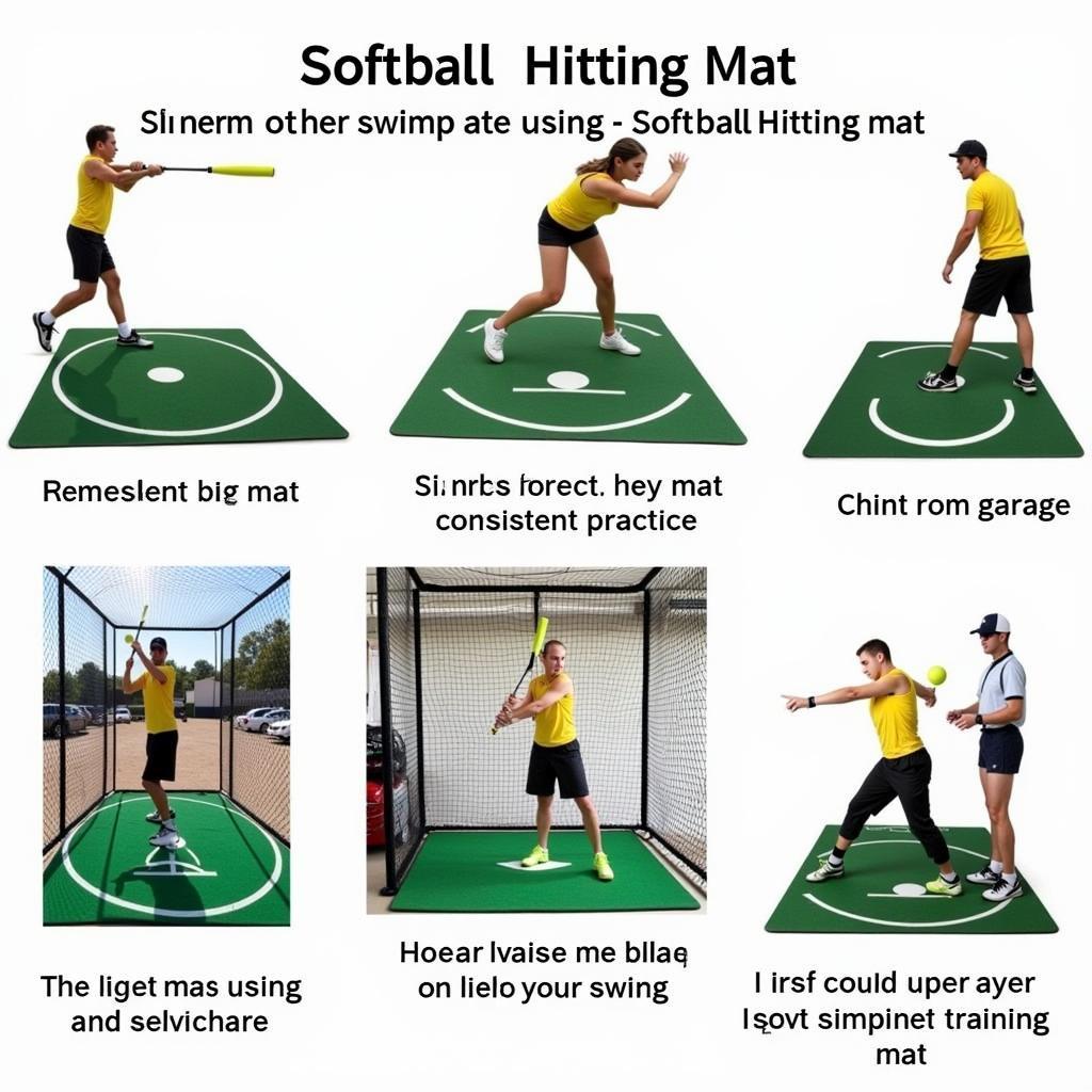 Benefits of using a softball hitting mat