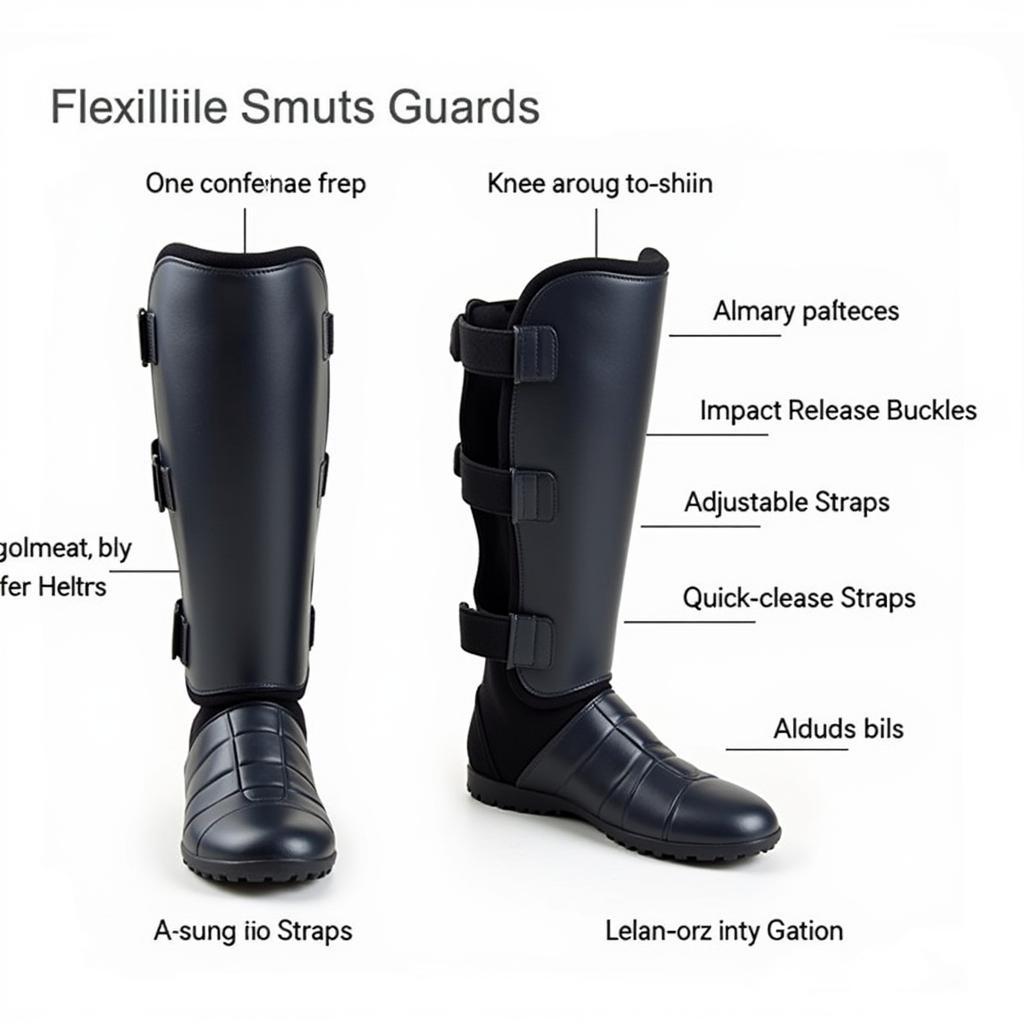 Softball shin guards offering comprehensive leg protection