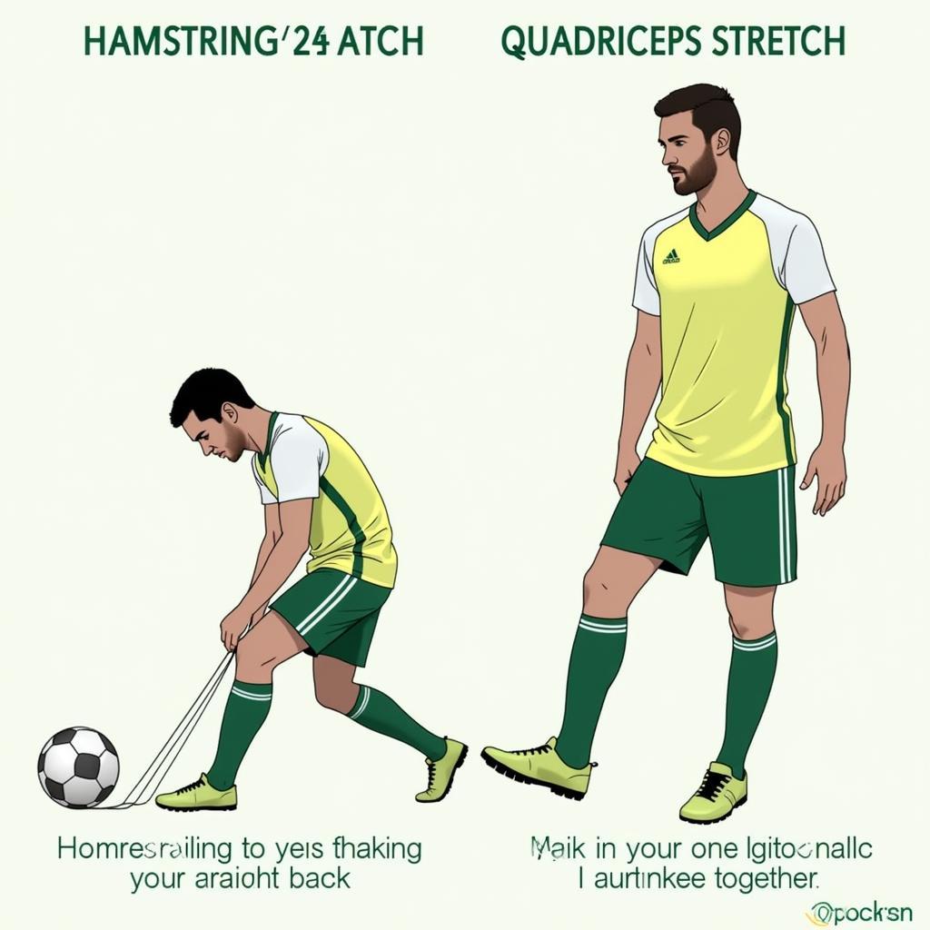 Solo Stretching for Hamstrings and Quadriceps