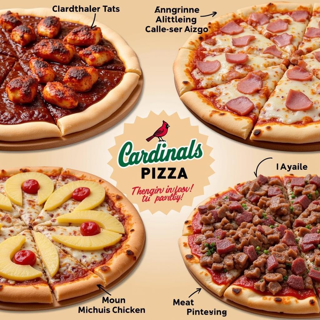 Specialty Pizzas on Cardinals Pizza Menu