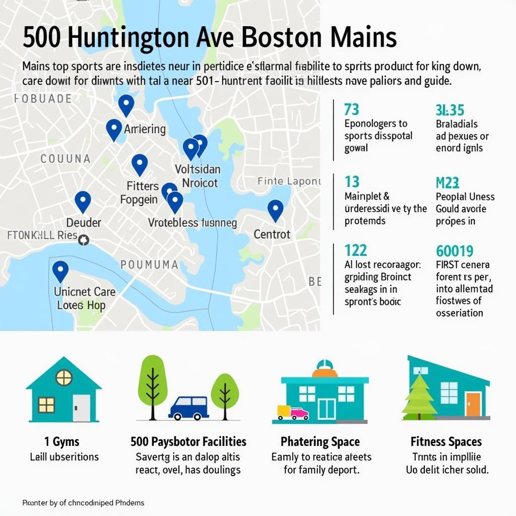 Sports Facilities near 500 Huntington Ave Boston