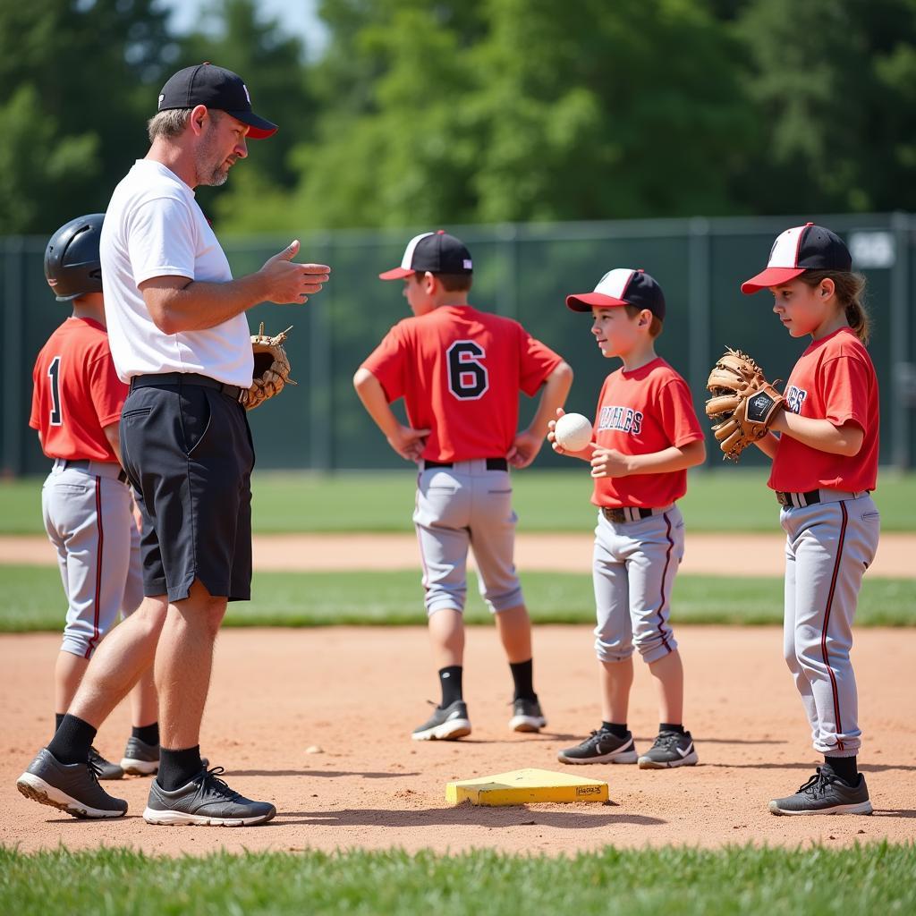 Spring Break Baseball Camp Drills