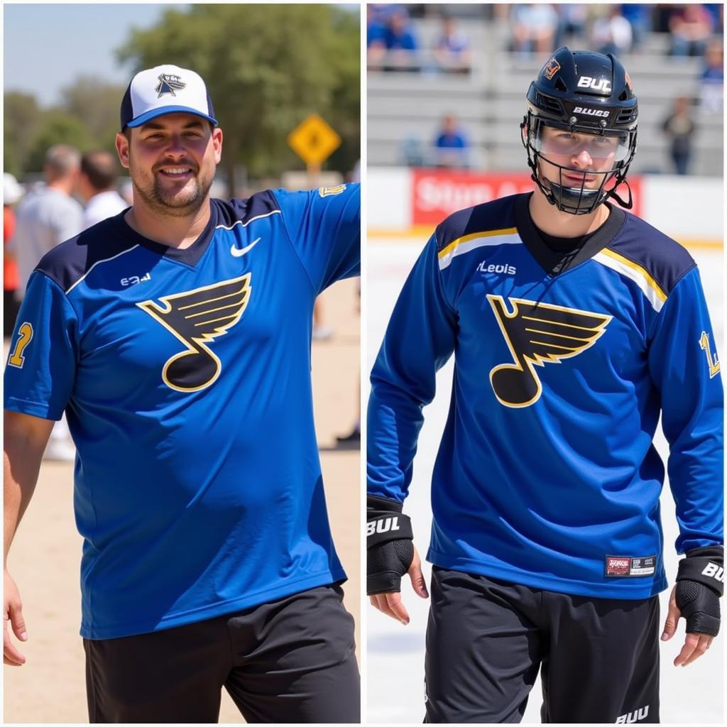 St. Louis Blues Practice Jersey: Connecting Fans and Players