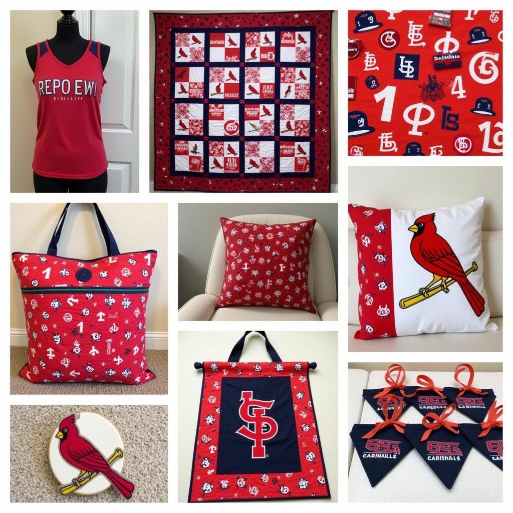 Creative Projects Using St. Louis Cardinals Fabric