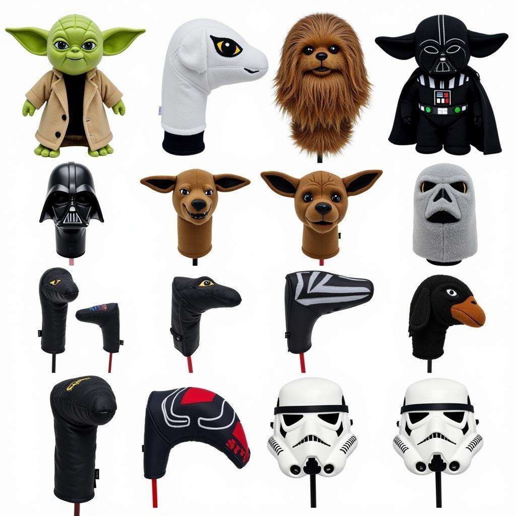 Star Wars Golf Head Covers - A Wide Variety