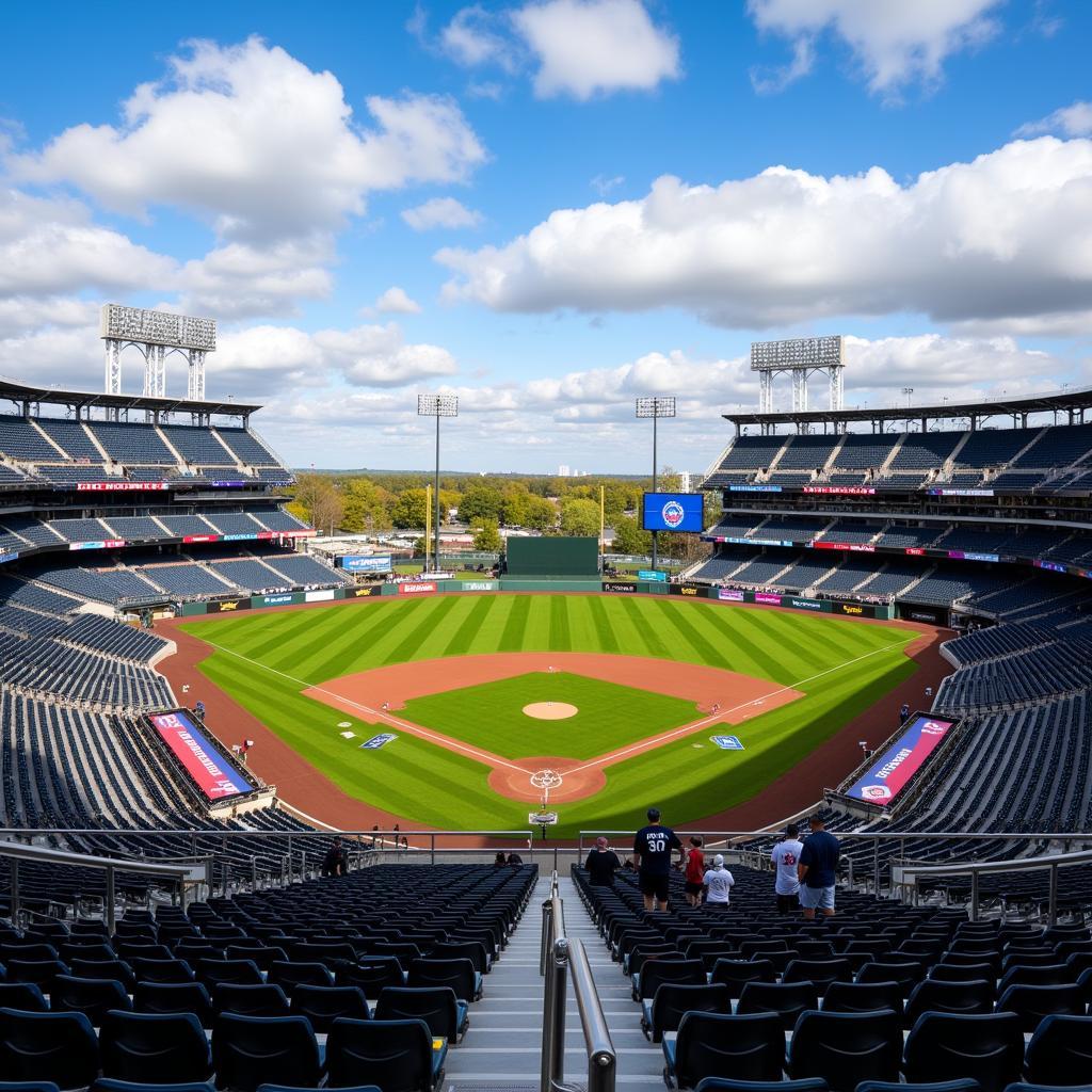 Steinbrenner Field Terrace Level Seating View