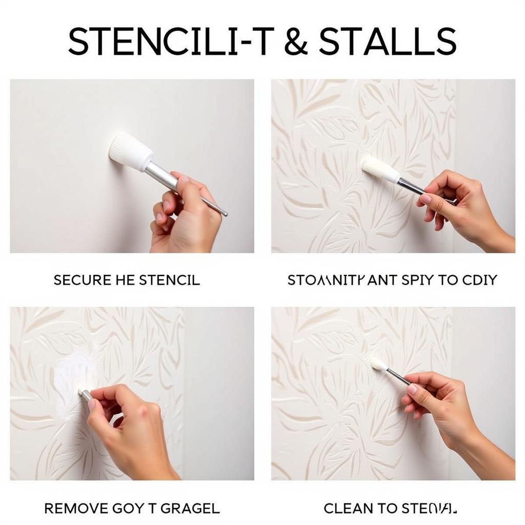 Stenciling Techniques for Walls