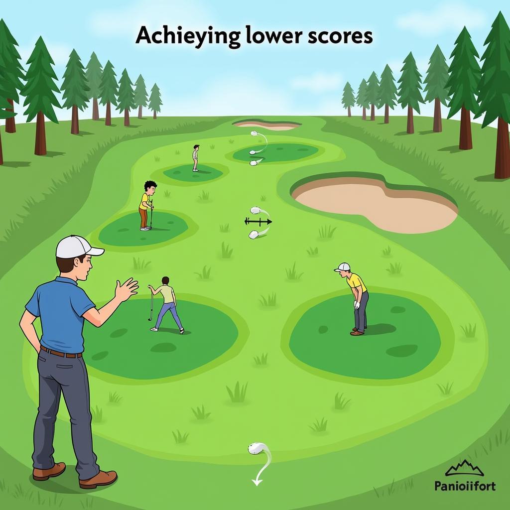 Strategic 9-Hole Pitching for Lower Scores