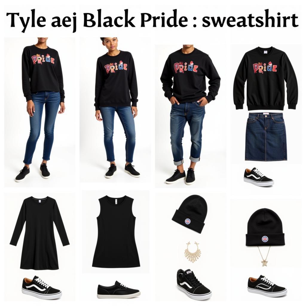 Styling a Black Pride Sweatshirt