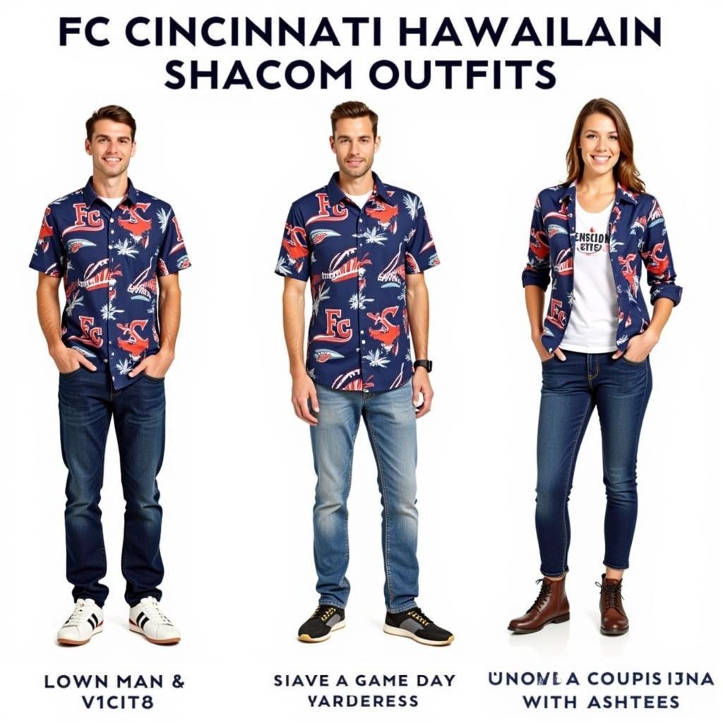 Styling FC Cincinnati Hawaiian Shirts