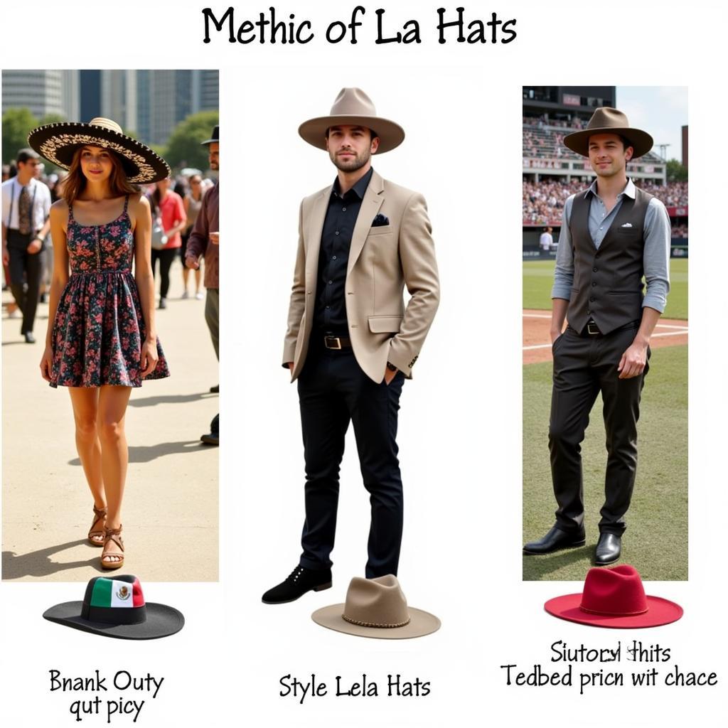 Styling a La Hat with the Mexico Flag