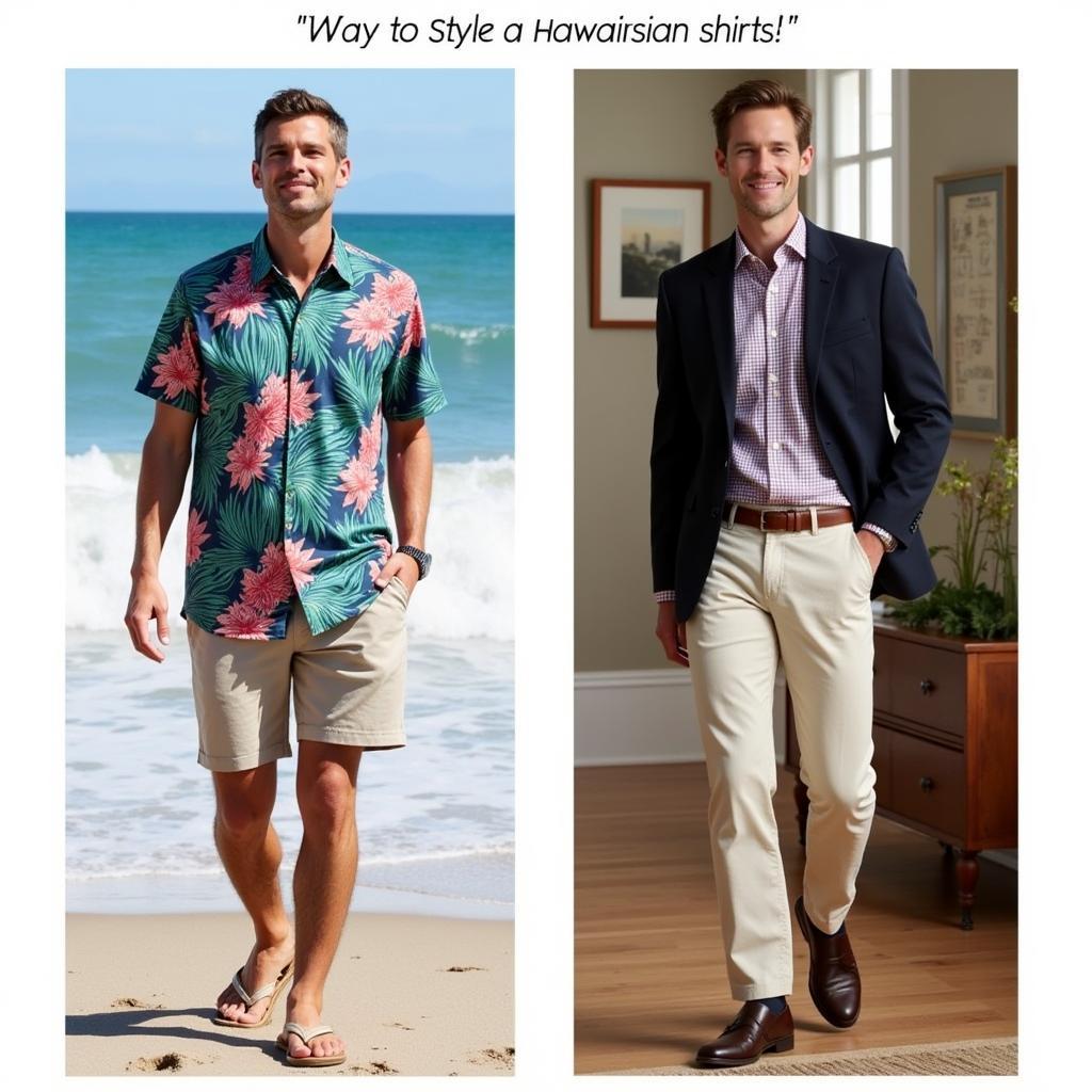 Styling Photo Hawaiian Shirts for Different Occasions