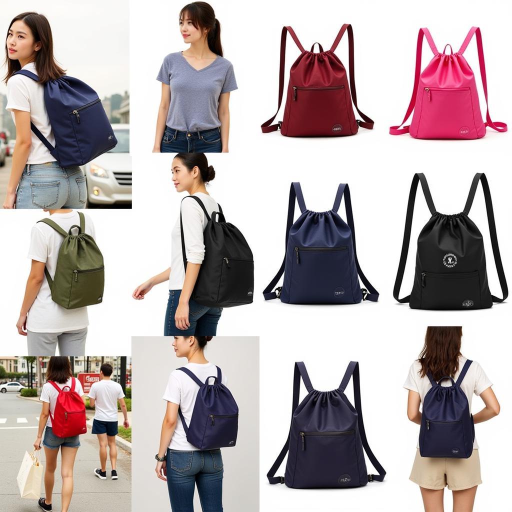 Stylish Big Drawstring Backpacks for Everyday Use