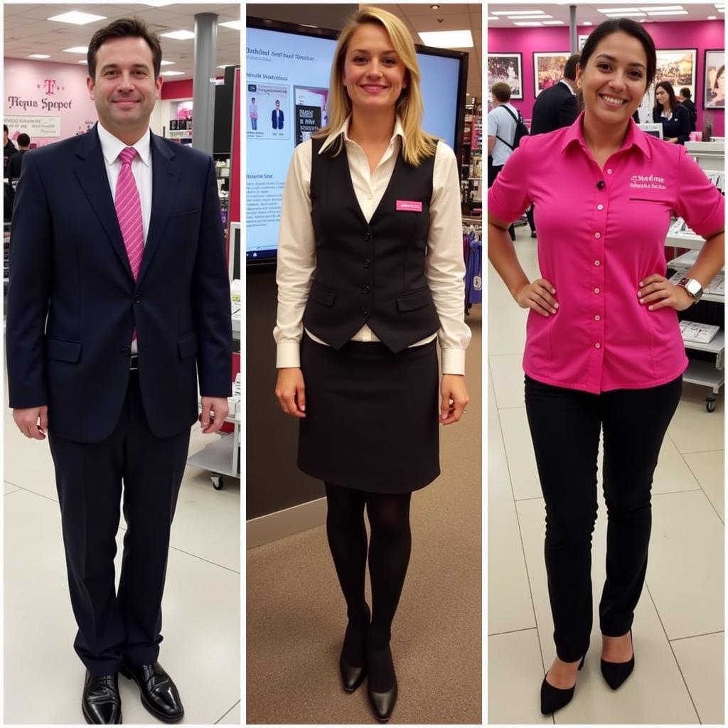 Evolution of T-Mobile Uniforms in Retail Stores