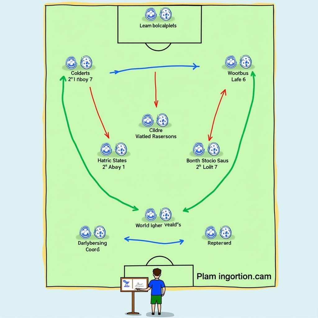 Illustrating tactical awareness and football strategy