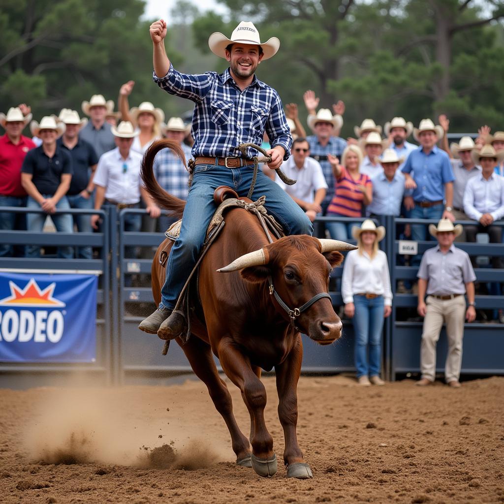 Bull Riding at Tampa Bay Rodeo