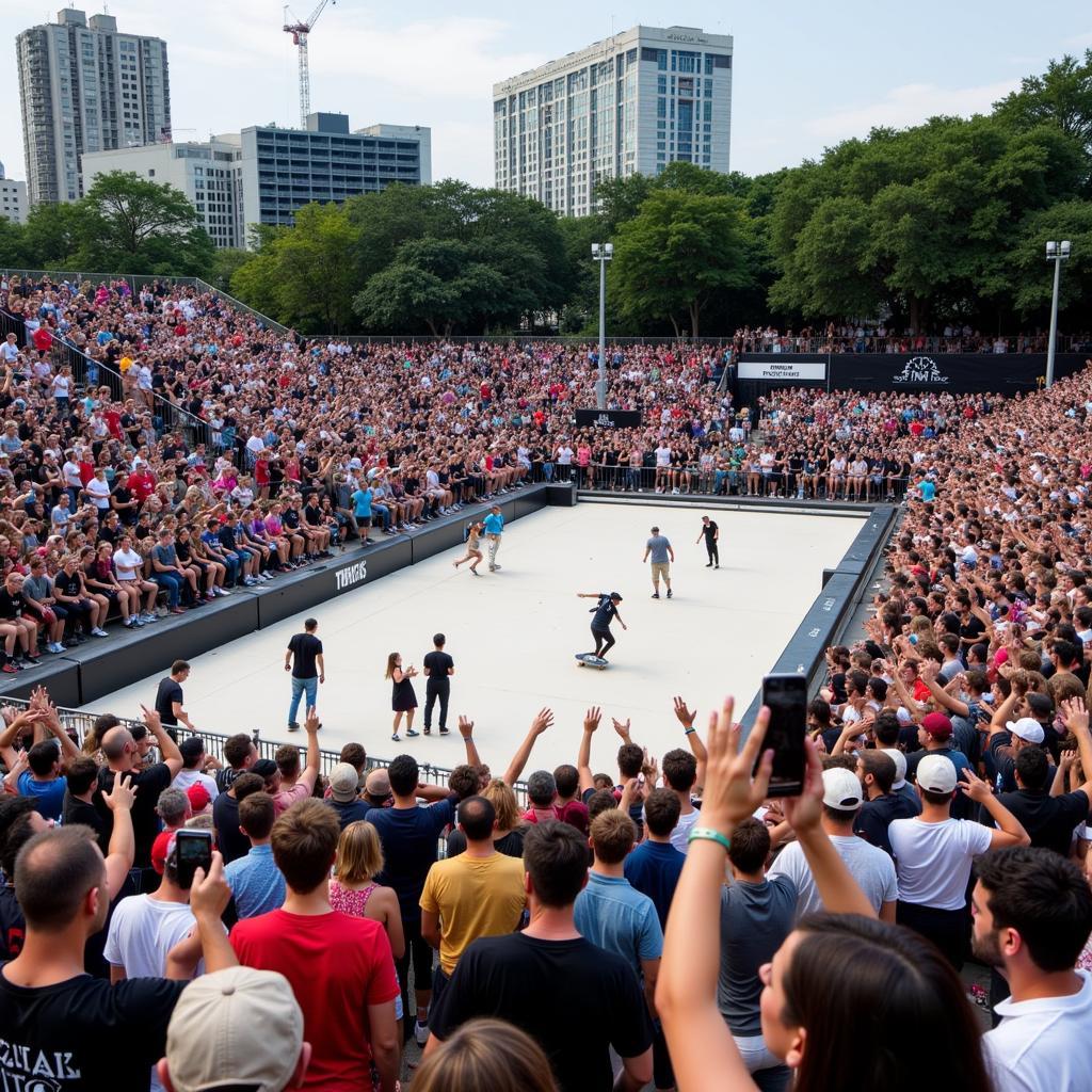 Tampa Pro Atmosphere and Crowd