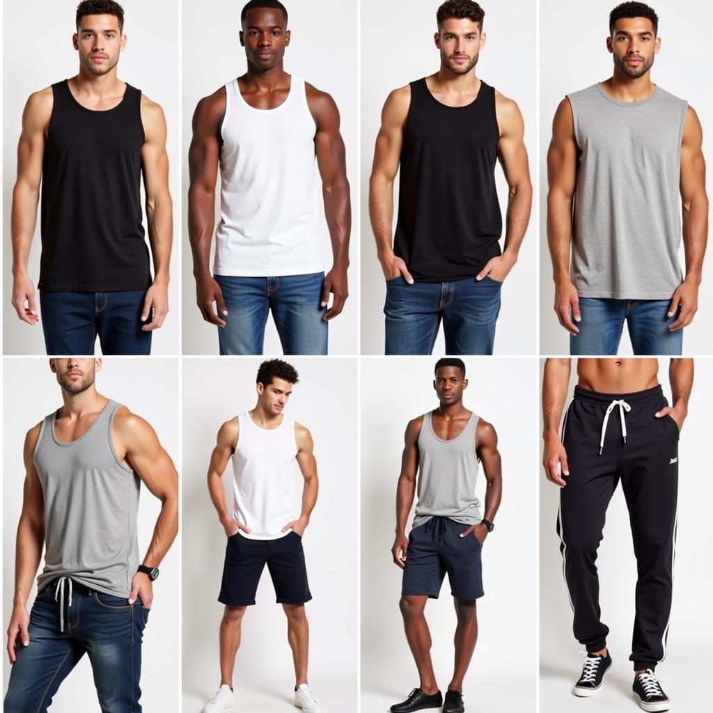 Men's Tank Top Streetwear Styles