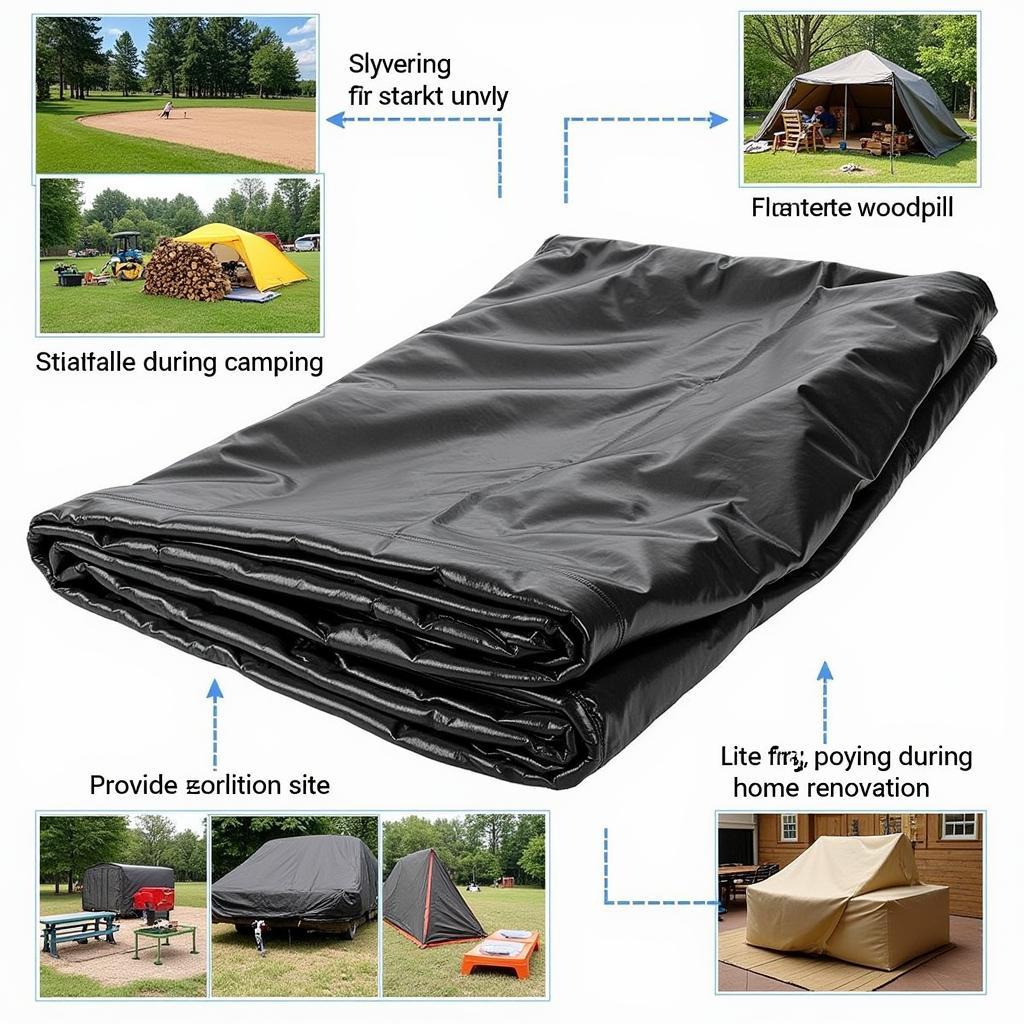 Various Applications of a 20x40 Tarp