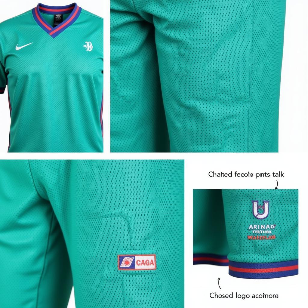 Key Design Elements of a Teal Uniform