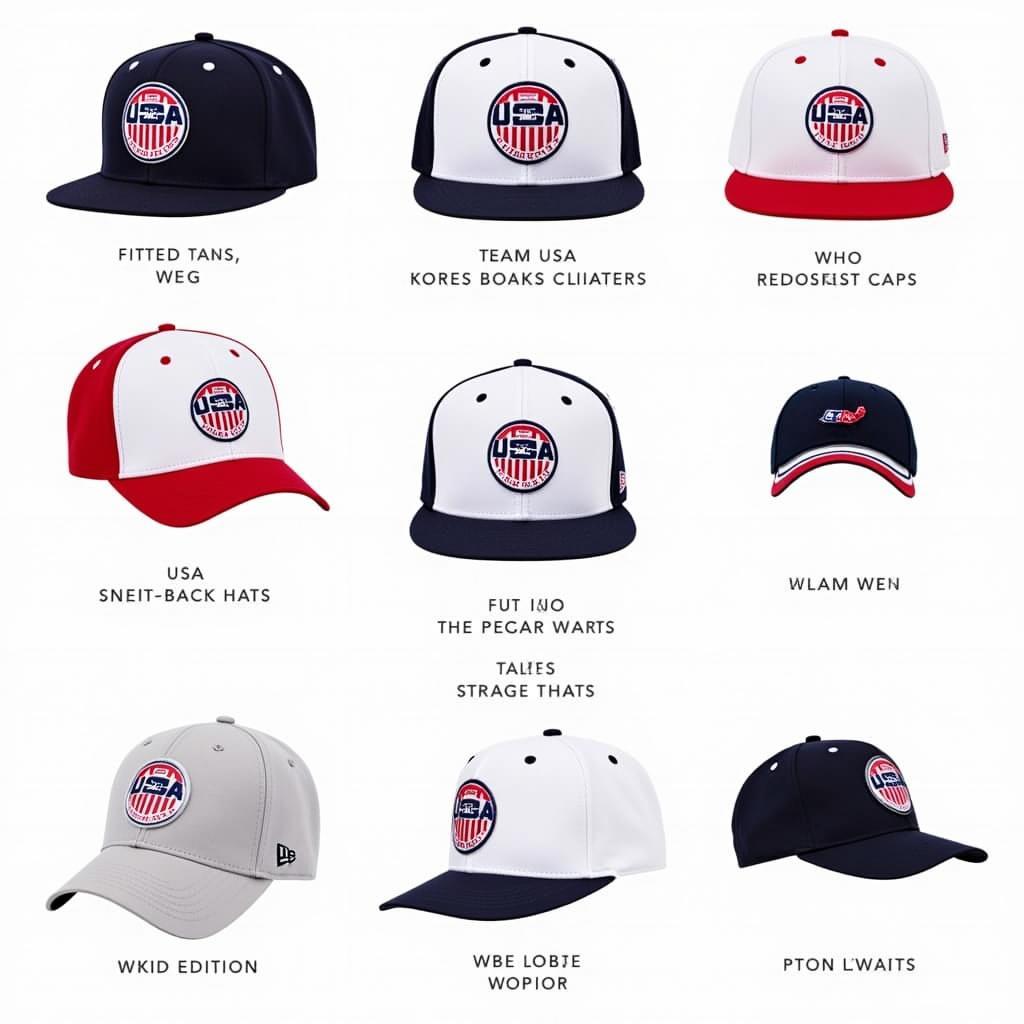 Team USA WBC Hat Styles