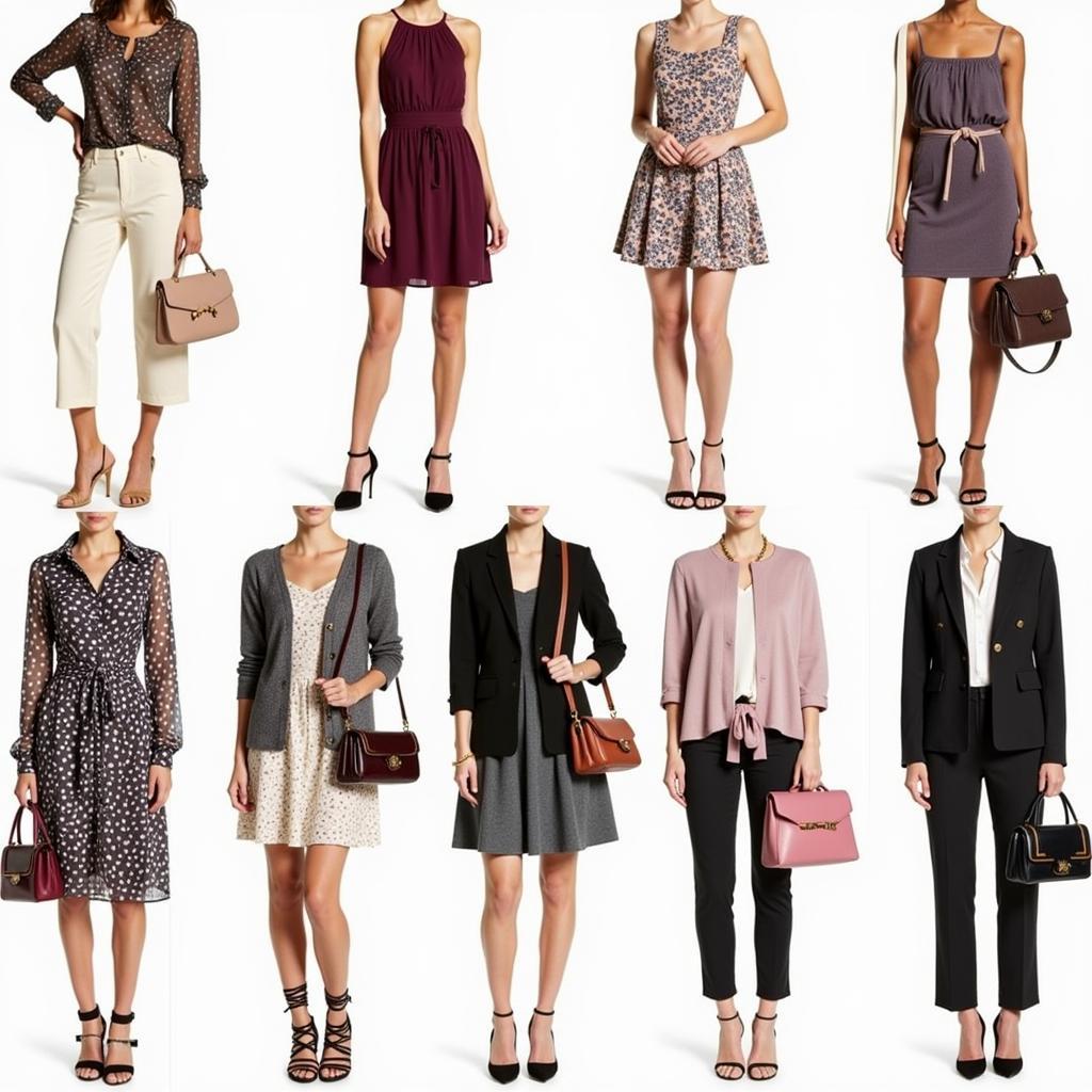 Telephone Cord Handbag Outfit Ideas