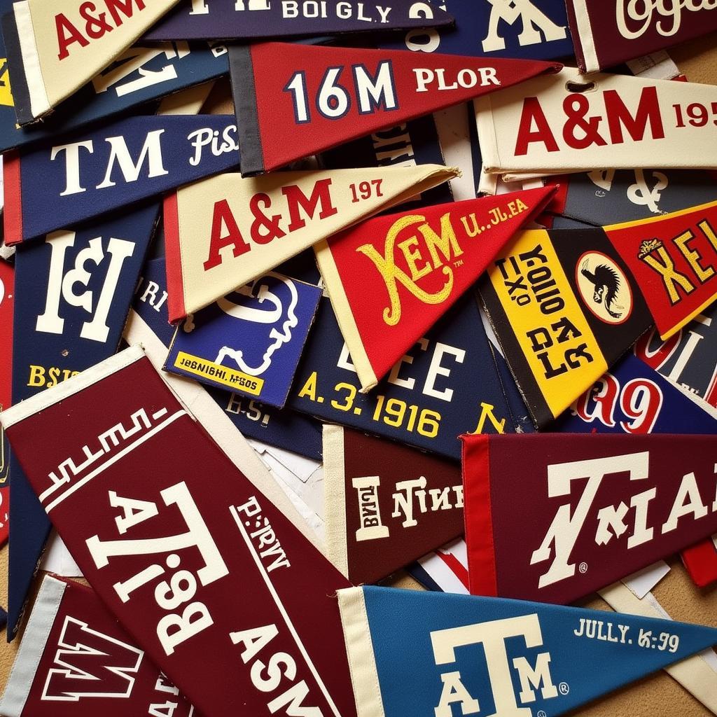 Texas A&M Pennant Collection