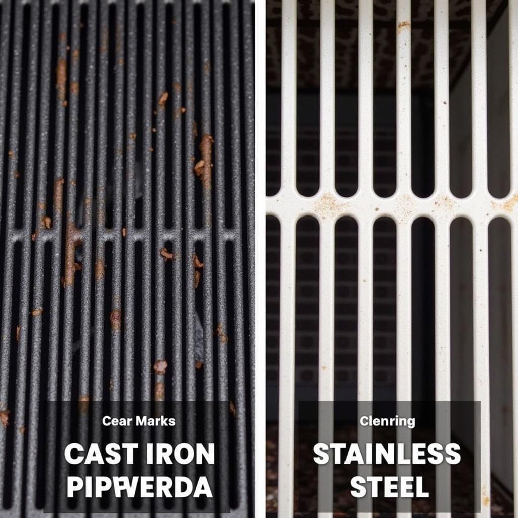 Texas Trio Grill Grates Comparison: Cast Iron vs. Stainless Steel