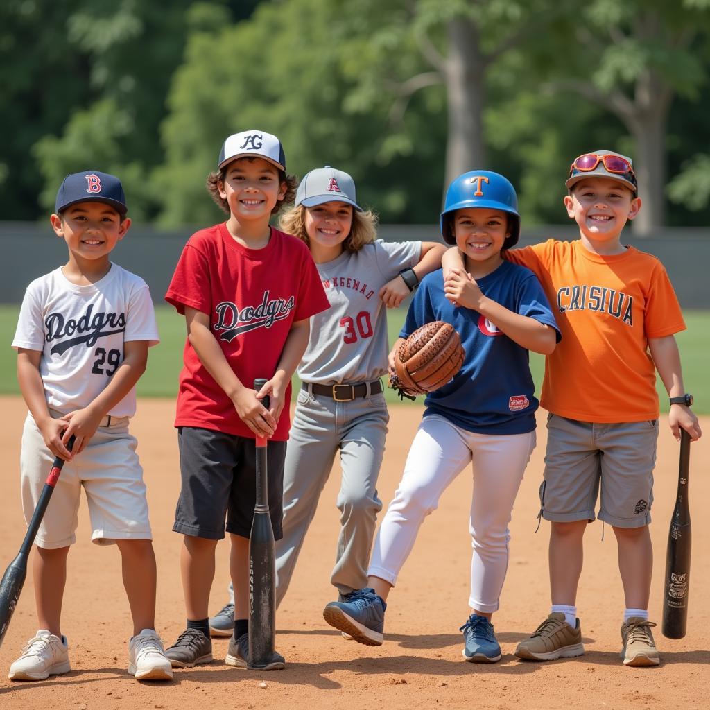 The positive effect of free baseball equipment on children