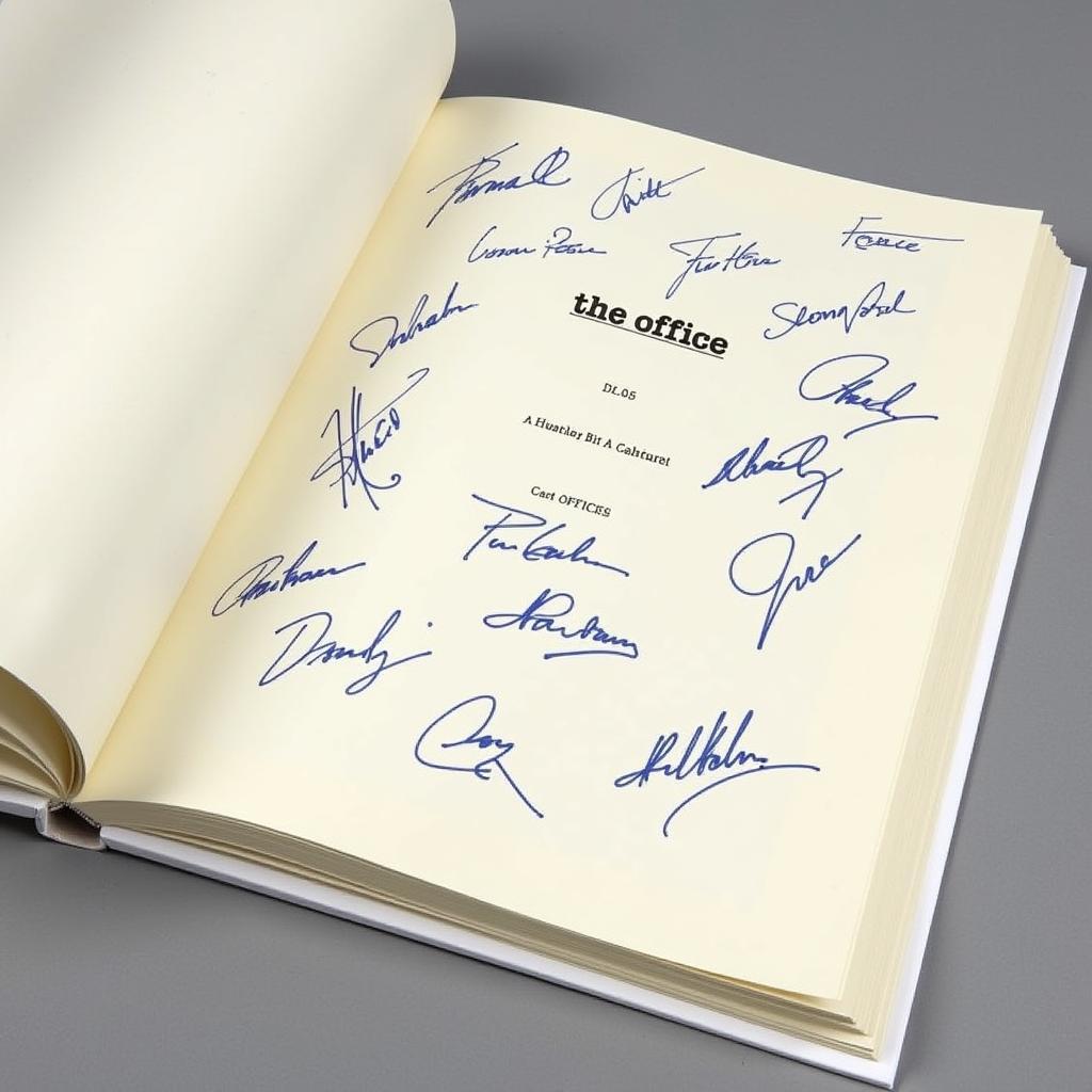 The Office Signed Script