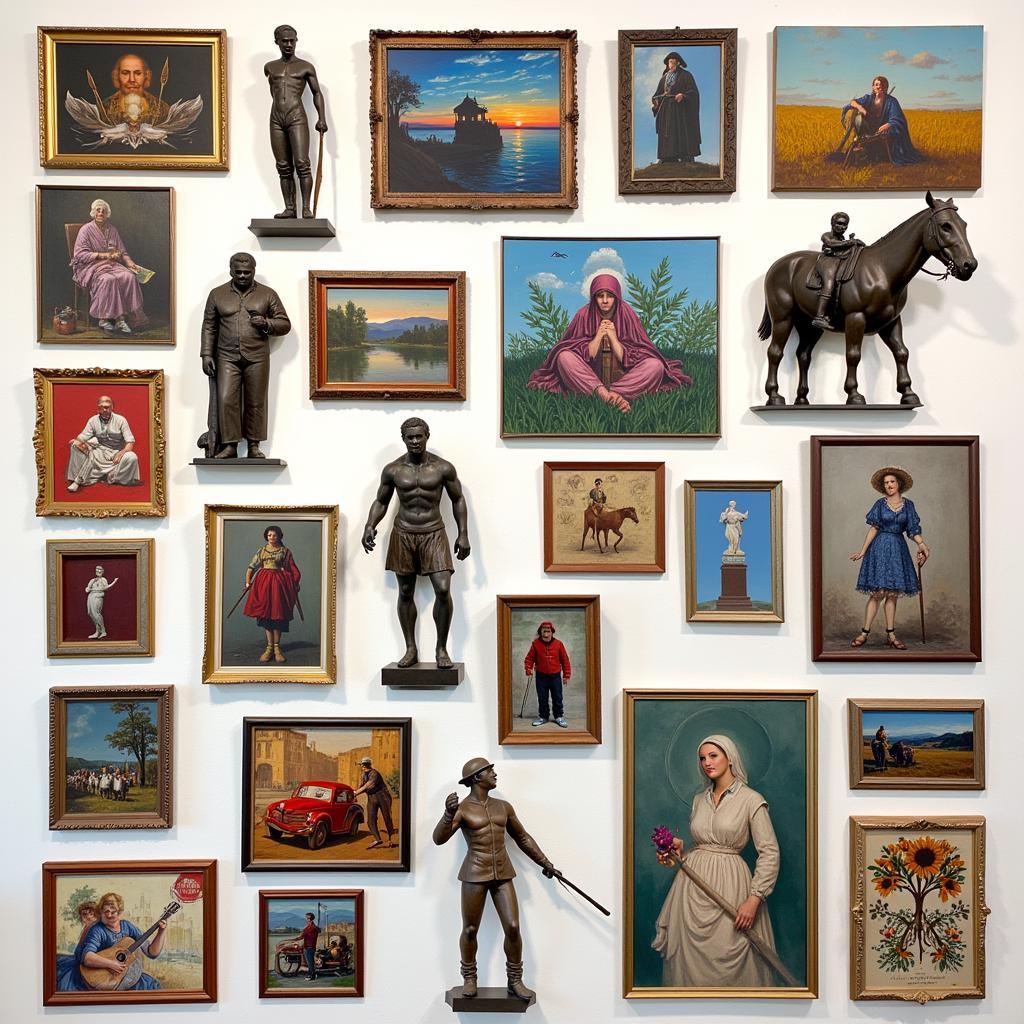 Examples of Thom Ross Artwork