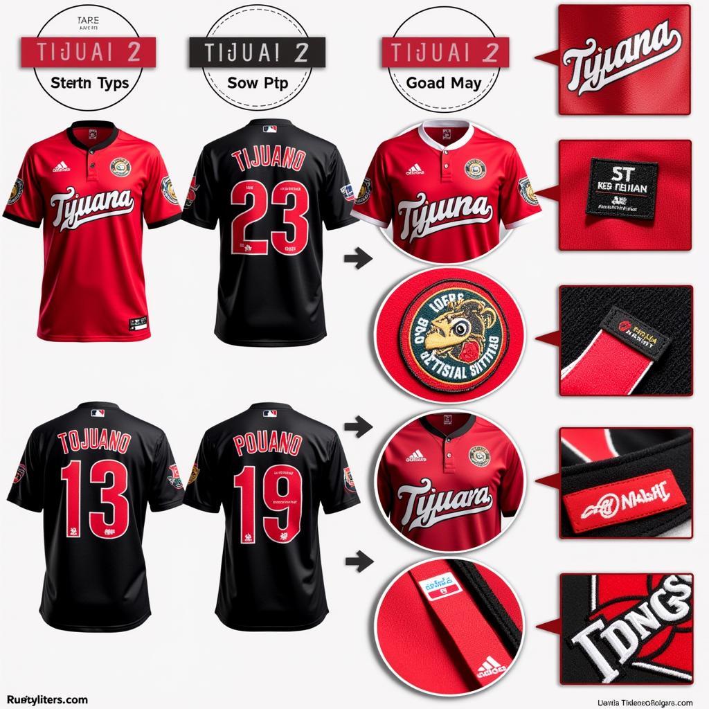 Different types of Tijuana Toros Jerseys: Authentic, Replica, and Throwback