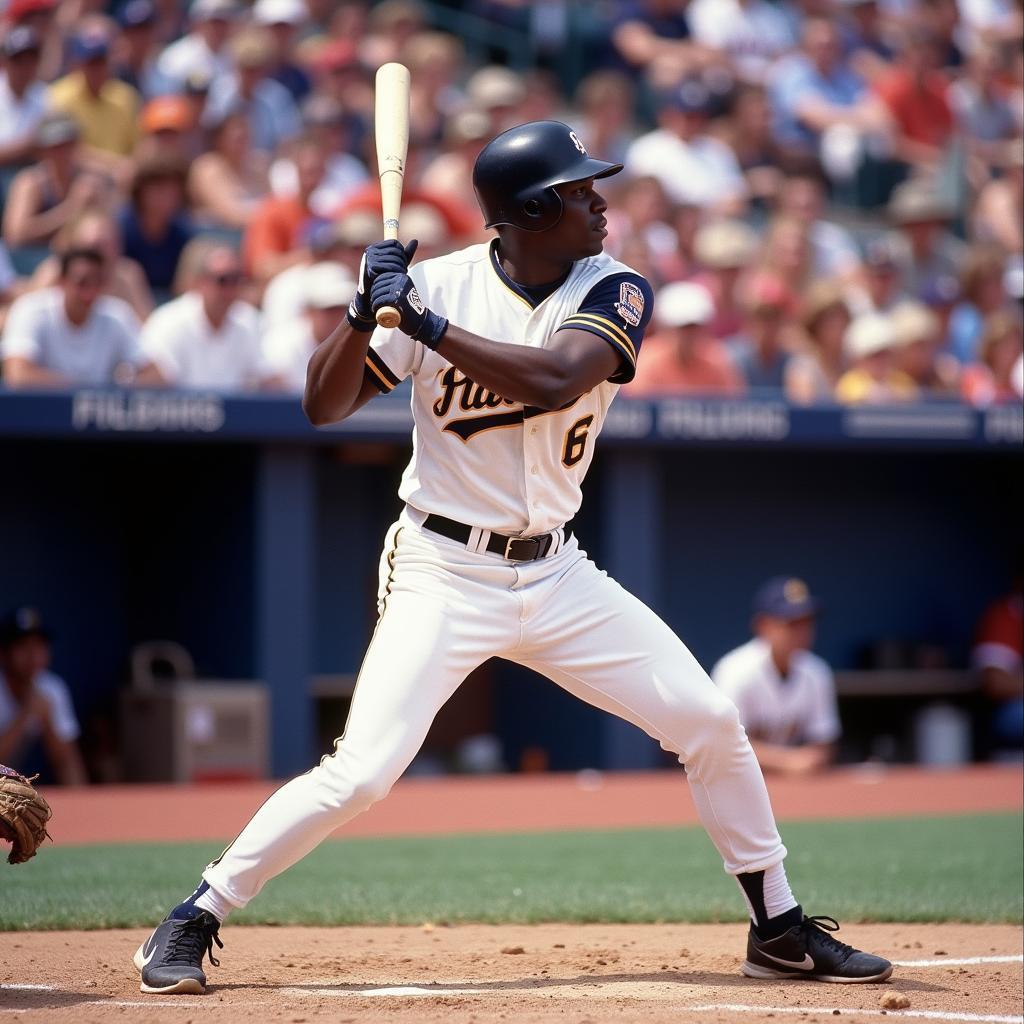 Tony Gwynn in his Batting Stance