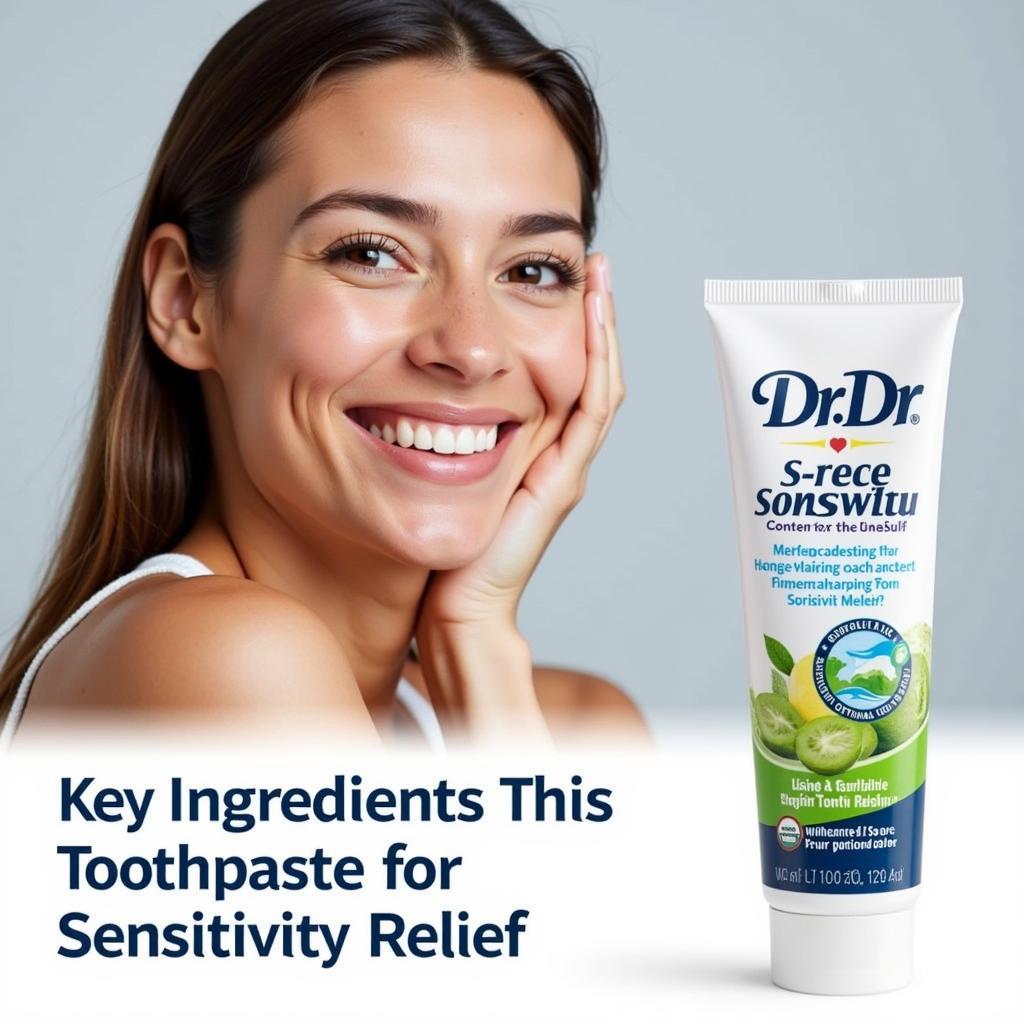 Tooth Sensitivity Relief with Dr Dr Toothpaste