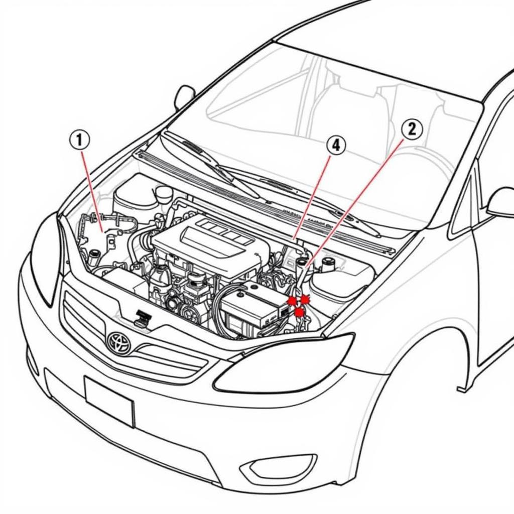 Toyota Sienna Engine Parts Diagram