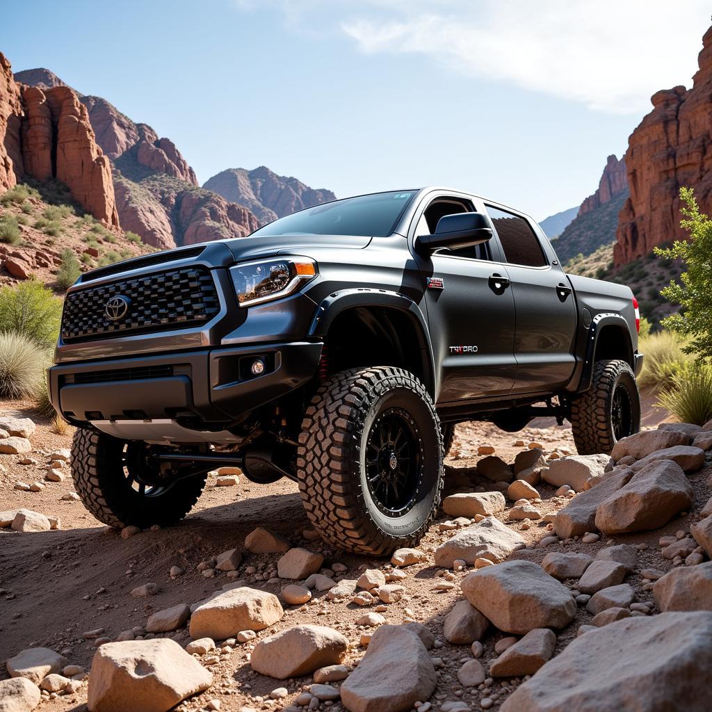 Toyota Tundra TRD Pro conquers challenging off-road terrain