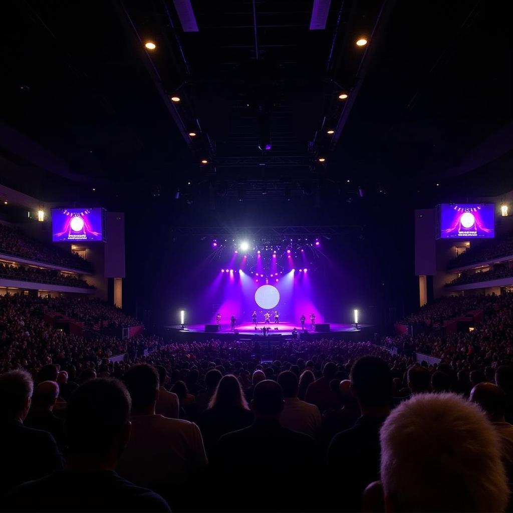 View from a Seat at Treasure Island Event Center